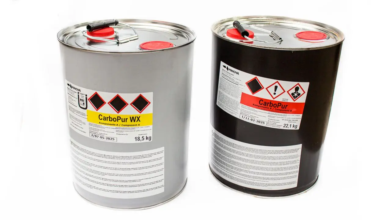 Двухкомпонентная полиуретановая смола для инъекций гидроизоляции Minova CarboPur WX